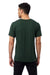 Alternative AA1070/1070 Mens Go To Jersey Short Sleeve Crewneck T-Shirt Varsity Green Model Back