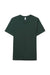 Alternative AA1070/1070 Mens Go To Jersey Short Sleeve Crewneck T-Shirt Varsity Green Flat Front