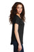 Alternative AA5064/5064BP Womens Backstage Vintage Short Sleeve Crewneck T-Shirt Black Model Side