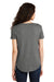 Alternative AA5064/5064BP Womens Backstage Vintage Short Sleeve Crewneck T-Shirt Vintage Coal Grey Model Back
