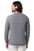 Alternative AA9575/9575 Mens Champ Eco Fleece Crewneck Sweatshirt Eco Grey Model Back