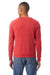 Alternative AA9575/9575 Mens Champ Eco Fleece Crewneck Sweatshirt Eco True Red Model Back