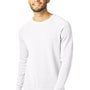 Alternative Mens Champ Eco Fleece Crewneck Sweatshirt - Eco White