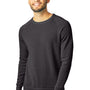 Alternative Mens Champ Eco Fleece Crewneck Sweatshirt - Eco True Black