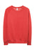 Alternative AA9575/9575 Mens Champ Eco Fleece Crewneck Sweatshirt Eco True Red Flat Front