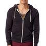 Alternative Mens Rocky Eco Fleece Full Zip Hooded Sweatshirt Hoodie - Eco True Black