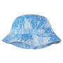 Adams Mens Vacationer Pigment Dyed Bucket Hat - Light Blue Blue Tie Dye