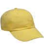 Adams Hats Mens Adjustable Hat - Lemon Yellow
