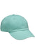 Adams Hats AD969 Mens Adjustable Hat Seafoam Green Flat Front