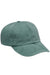 Adams Hats AD969 Mens Adjustable Hat Forest Green Flat Front