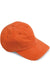 Adams AD969 Mens Adjustable Hat Tangerine Orange Flat Front