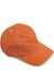 Adams Hats AD969 Mens Adjustable Hat Tangerine Orange Flat Front
