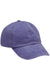 Adams AD969 Mens Adjustable Hat Purple Flat Front