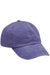 Adams Hats AD969 Mens Adjustable Hat Purple Flat Front
