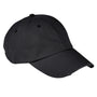 Authentic Pigment Mens Distressed Adjustable Hat - Black