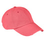 Authentic Pigment Mens Distressed Adjustable Hat - Hibiscus Pink