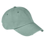Authentic Pigment Mens Distressed Adjustable Hat - Cypress Green
