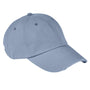 Authentic Pigment Mens Distressed Adjustable Hat - Niagara Blue