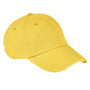 Authentic Pigment Mens Distressed Adjustable Hat - Squash Yellow