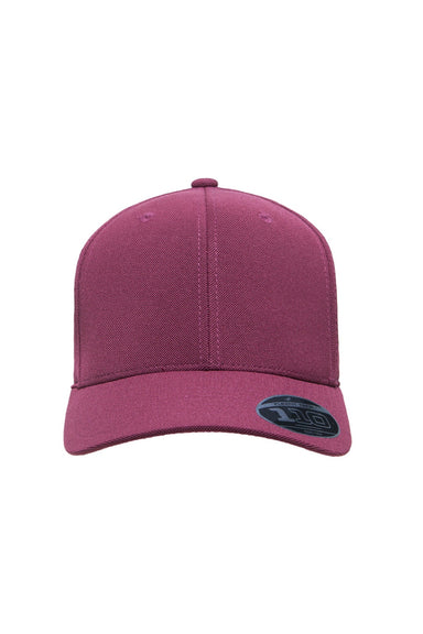 Team 365 Hats ATB100 Mens Cool & Dry Moisture Wicking Adjustable Hat Maroon Flat Front