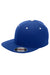 Team 365 Hats ATB101 Mens Moisture Wicking Stretch Fit Hat Royal Blue/White Flat Front