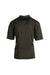 Burnside B0101 Mens Burn Moisture Wicking Short Sleeve Polo Shirt Black Flat Back