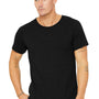 Bella + Canvas Mens Jersey Short Sleeve Crewneck T-Shirt - Black