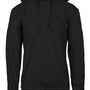 Burnside Mens Polar Fleece Pill Resistant Hooded Sweatshirt Hoodie w/ Pouch Pocket - Heather Charcoal Grey