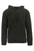Burnside 3500 Mens Polar Fleece Pill Resistant Hooded Sweatshirt Hoodie w/ Pouch Pocket Black Flat Front