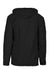 Burnside 3500 Mens Polar Fleece Pill Resistant Hooded Sweatshirt Hoodie w/ Pouch Pocket Heather Charcoal Grey Flat Back