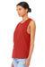 Bella + Canvas BC6003/B6003/6003 Womens Jersey Muscle Tank Top Red Model 3Q