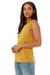 Bella + Canvas BC6003/B6003/6003 Womens Jersey Muscle Tank Top Heather Mustard Yellow Model 3Q