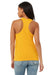 Bella + Canvas BC6008/6008 Womens Jersey Tank Top Gold Model Back