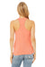 Bella + Canvas BC6008/6008 Womens Jersey Tank Top Sunset Orange Model Back
