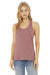 Bella + Canvas BC6008/6008 Womens Jersey Tank Top Heather Mauve Model Front