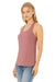 Bella + Canvas BC6008/6008 Womens Jersey Tank Top Heather Mauve Model 3Q