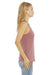 Bella + Canvas BC6008/6008 Womens Jersey Tank Top Heather Mauve Model Side