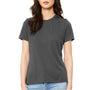 Bella + Canvas Womens Relaxed Jersey Short Sleeve Crewneck T-Shirt - Asphalt Grey