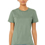Bella + Canvas Womens Relaxed Jersey Short Sleeve Crewneck T-Shirt - Sage Green