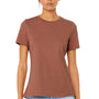 Bella + Canvas Womens Relaxed Jersey Short Sleeve Crewneck T-Shirt - Terracotta