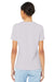 Bella + Canvas BC6400/B6400/6400 Womens Relaxed Jersey Short Sleeve Crewneck T-Shirt Lavender Dust Model Back