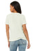 Bella + Canvas BC6400/B6400/6400 Womens Relaxed Jersey Short Sleeve Crewneck T-Shirt Citron Model Back