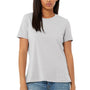 Bella + Canvas Womens Relaxed Jersey Short Sleeve Crewneck T-Shirt - Solid Athletic Grey