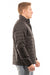 Burnside 8713 Mens Element Full Zip Puffer Jacket Black Model Side