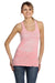 Bella + Canvas BC8800/8800 Womens Flowy Tank Top Red Marble Model Front