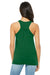 Bella + Canvas BC8800/8800 Womens Flowy Tank Top Kelly Green Model Back