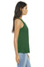 Bella + Canvas BC8800/8800 Womens Flowy Tank Top Kelly Green Model Side