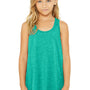 Bella + Canvas Youth Flowy Tank Top - Teal Green