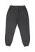 Burnside B8810 Mens Flannel Jogger Sweatpants w/ Pockets Heather Charcoal Grey Flat Back