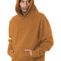 Bayside Mens Sniper Hooded Sweatshirt Hoodie - Caramel Brown